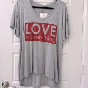 Peace Love World Graphic Tee